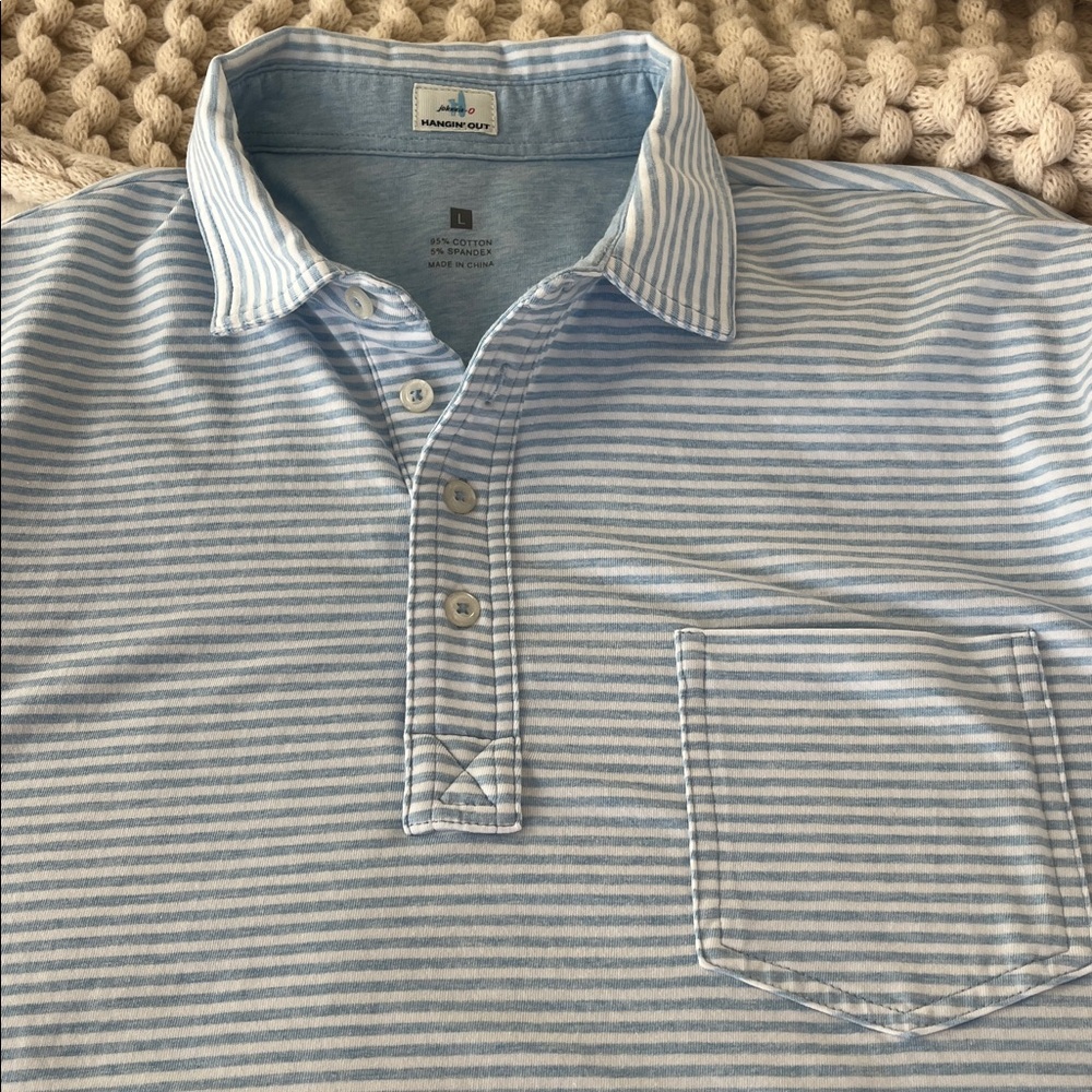 Johnnie-O Hanging Out collection polo shirt